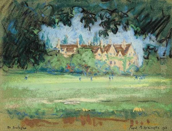 En Bretogne Oil Painting by Frank Milton Armington