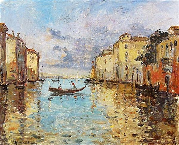 Le Grand Canal De Venise by Arthur Drummond