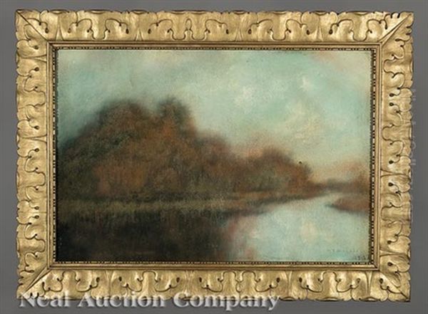 Autumn: Louisiana Bayou Oil Painting by Alexander John Drysdale