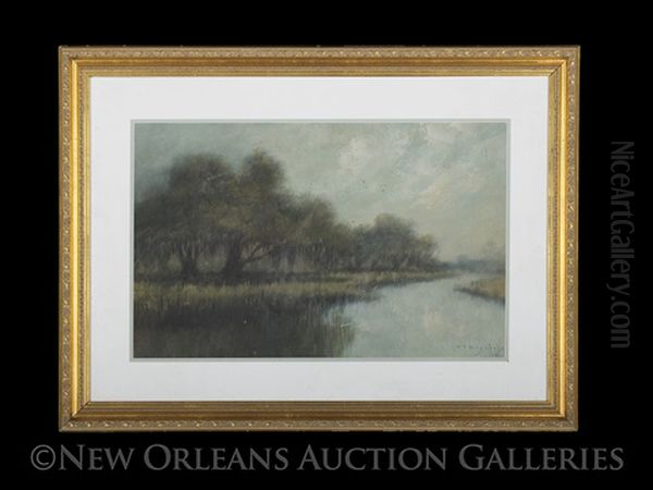 Dawn On The Bayou Oil Painting by Alexander John Drysdale