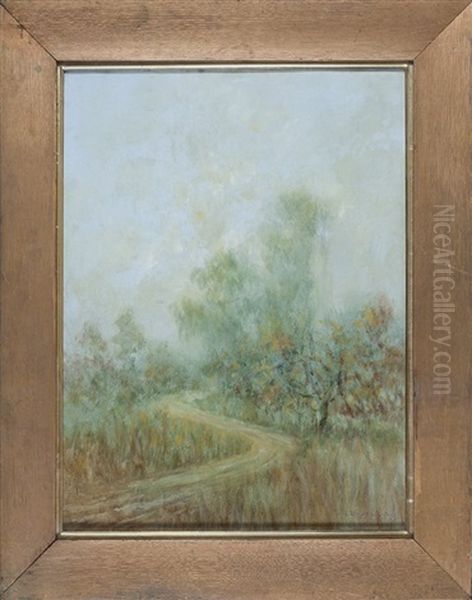 Winding Road, Louisiana Oil Painting by Alexander John Drysdale