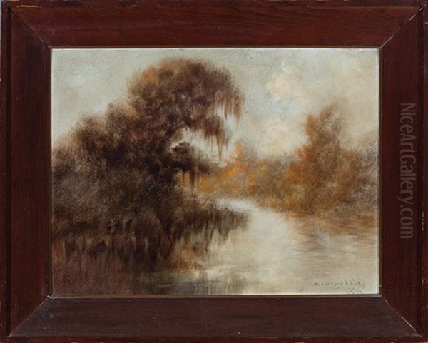 Autumn Landscape Oil Painting by Alexander John Drysdale