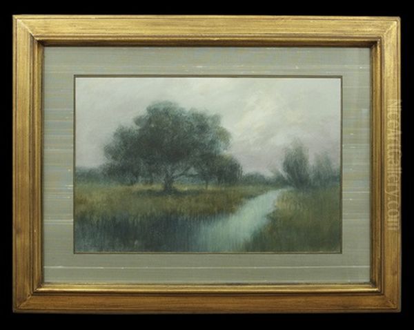 The Live Oak Oil Painting by Alexander John Drysdale