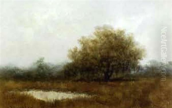 The Little Pond Oil Painting by Alexander John Drysdale