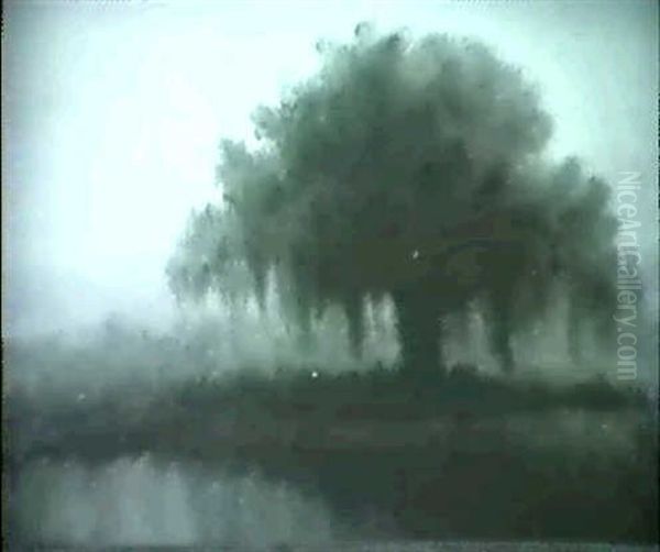 Live Oak Oil Painting by Alexander John Drysdale