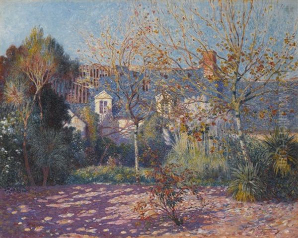 Le Jardin De La Maison En Ruine Oil Painting by Ferdinand du Puigaudeau