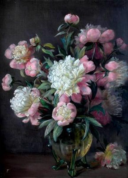 Flower Study Oil Painting by Elizabeth Armstrong