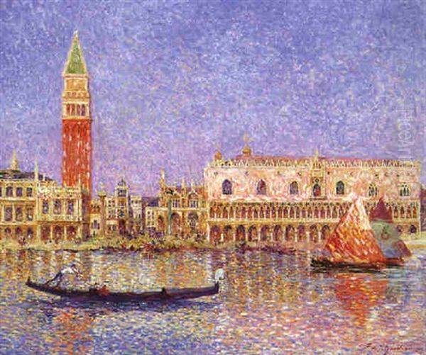 Venise Oil Painting by Ferdinand du Puigaudeau