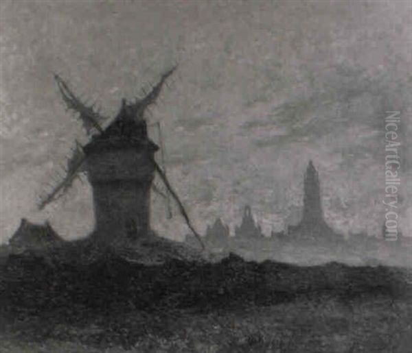 Le Phare De Batz by Ferdinand du Puigaudeau