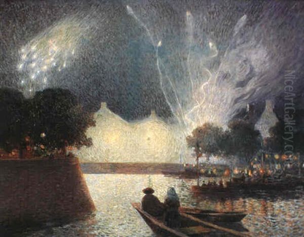 Feu D'artifice Du 14 Juillet by Ferdinand du Puigaudeau