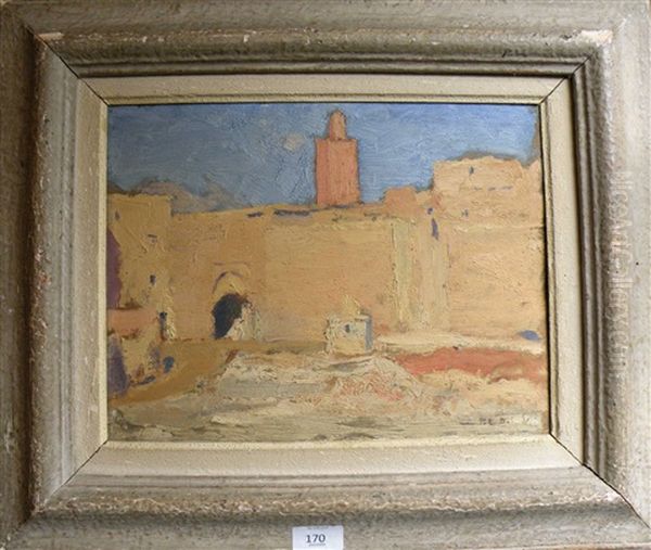 Marrakech Oil Painting by Paul Emile Dubois