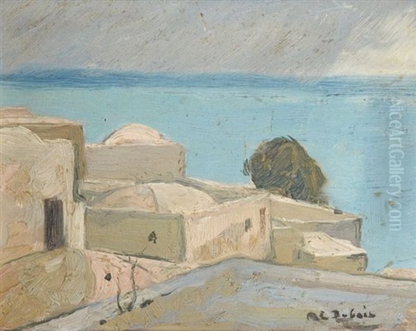 Sidi Bou Said Oil Painting by Paul Emile Dubois