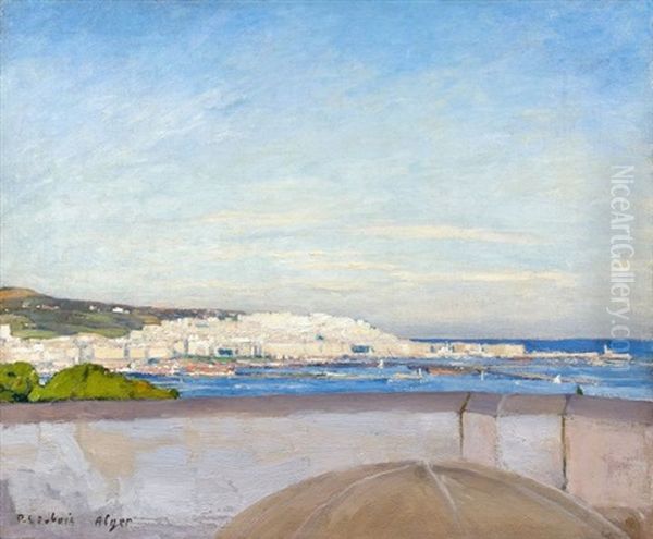 Alger, Vue D'une Terrasse Oil Painting by Paul Emile Dubois