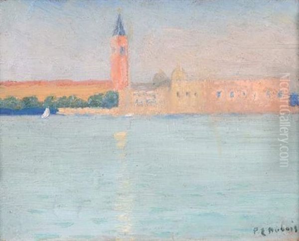 Vue De Venise Oil Painting by Paul Emile Dubois