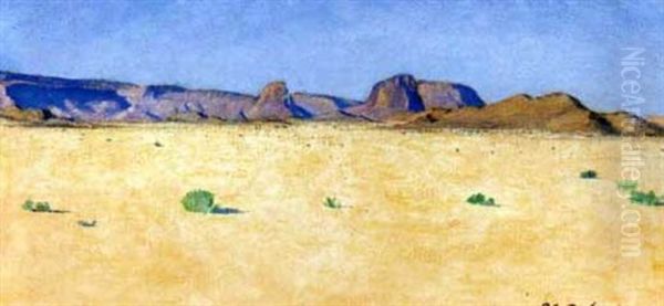 Tamanrasset Oil Painting by Paul Emile Dubois