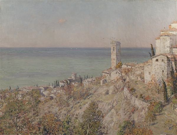 In The South Oil Painting by Nikolai Nikanorovich Dubovskoy