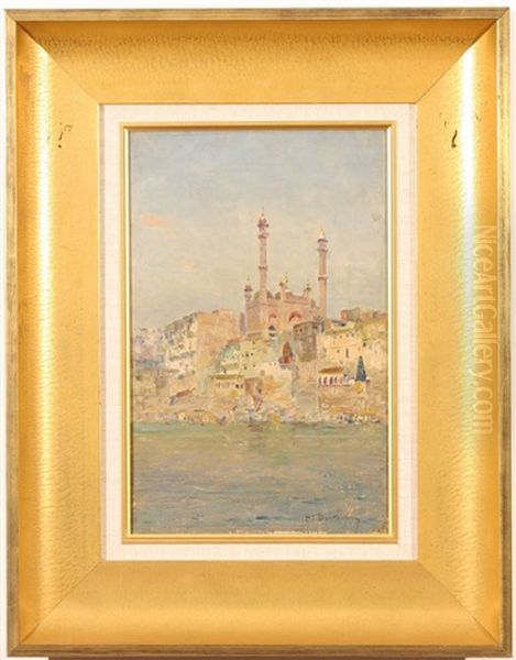 Istanbul Oil Painting by Nikolai Nikanorovich Dubovskoy