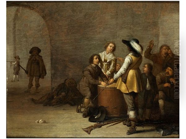 Die Schulden Werden Beglichen Oil Painting by Jacob Duck