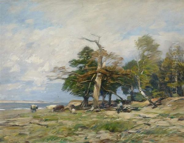 An Der Ostseekuste by Eugen Gustav Duecker