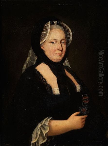 Portrait Von Maria Theresia Oil Painting by Joseph Ducreux