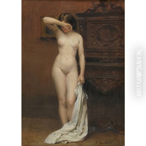 Stehender Weiblicher Akt Oil Painting by Frederic Dufaux