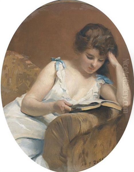 La Liseuse Oil Painting by Frederic Dufaux