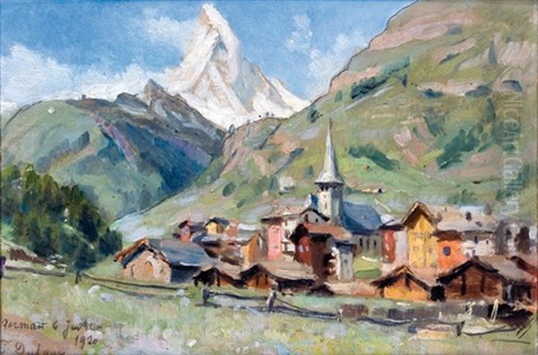 Zermatt Oil Painting by Frederic Dufaux