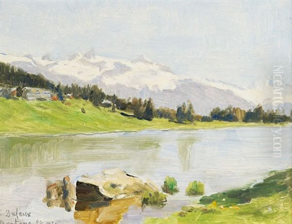 Montana Oil Painting by Frederic Dufaux