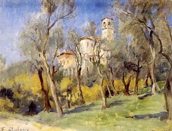 Vittoriale Chez Gabriele D'annuzio Oil Painting by Frederic Dufaux