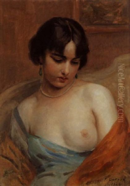 Portrat Einer Jungen Frau Oil Painting by Frederic Dufaux