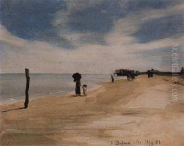 Le Lido, Venise Oil Painting by Frederic Dufaux