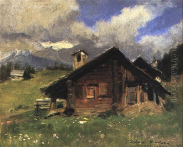 Montana Oil Painting by Frederic Dufaux