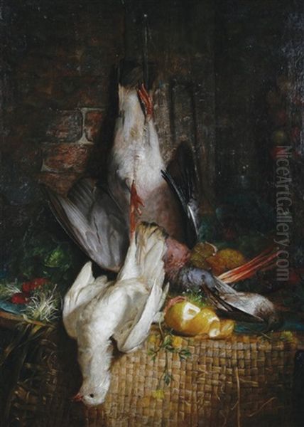 Dead Game Oil Painting by William Duffield