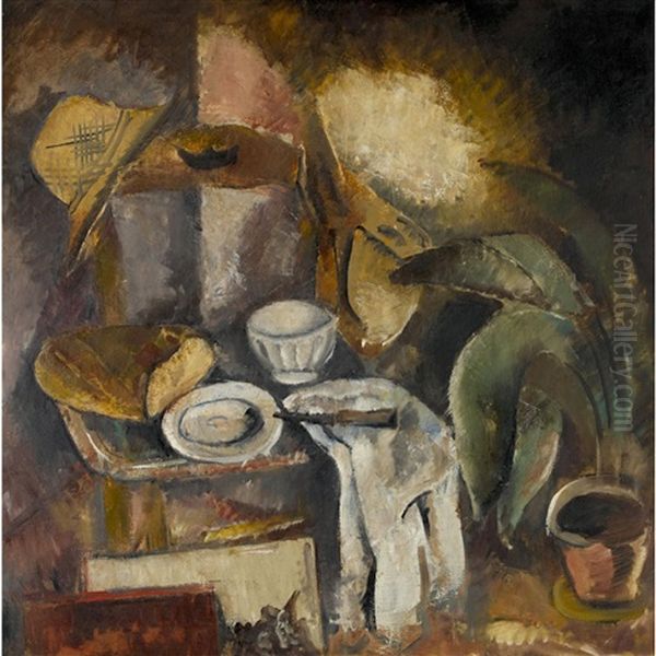 Nature Morte Oil Painting by Charles Dufresne