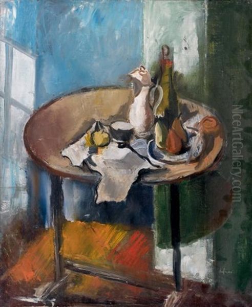 Nature Morte Aux Poires Oil Painting by Charles Dufresne