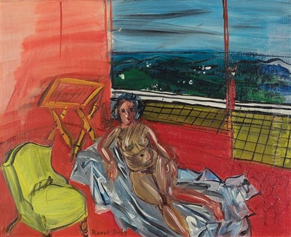 Jessie Craig Oil Painting by Raoul Dufy