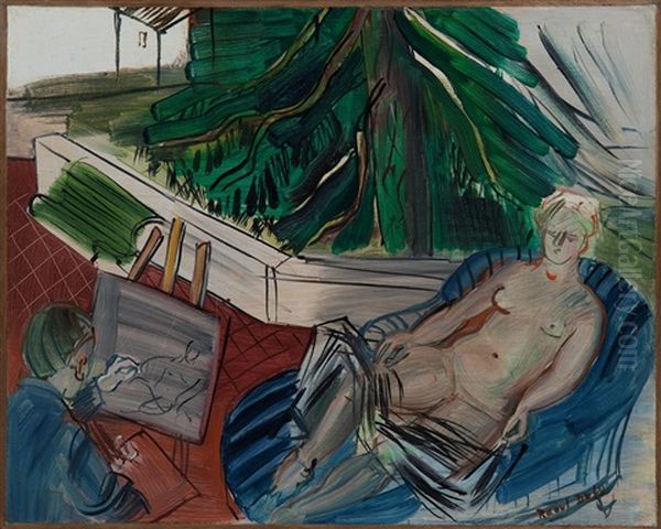 Jessie Craig Oil Painting by Raoul Dufy