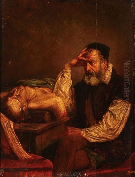 The Surgeon Oil Painting by Victor Dumas