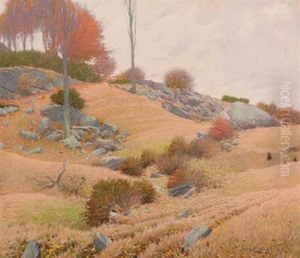 Grassy Hill, Lyme, Ct (the Dumond Farm) by Frank Vincent Dumond