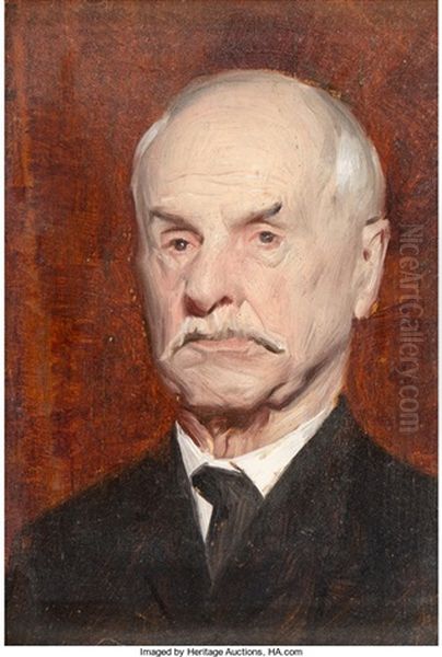 Self-portrait by Frank Vincent Dumond