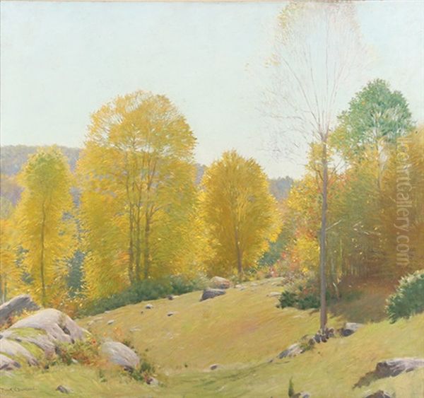 Autumn In Old Lyme, Connecticut by Frank Vincent Dumond