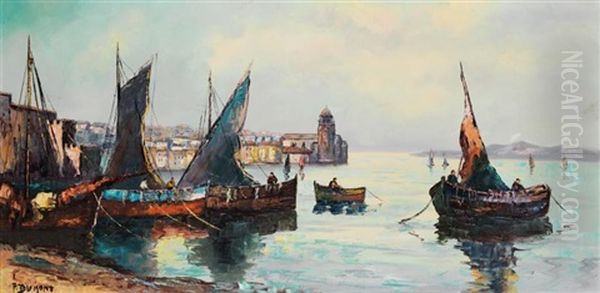 Marine Oil Painting by Pierre Dumont