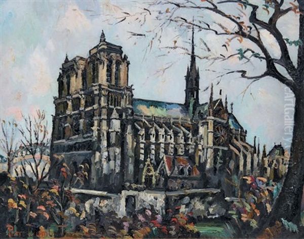 Notre-dame, Paris by Pierre Dumont