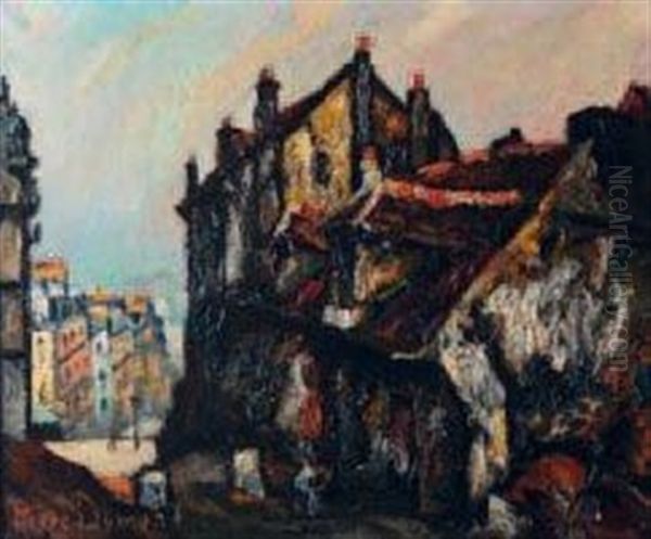 La Maison De Mimi Pinson Oil Painting by Pierre Dumont