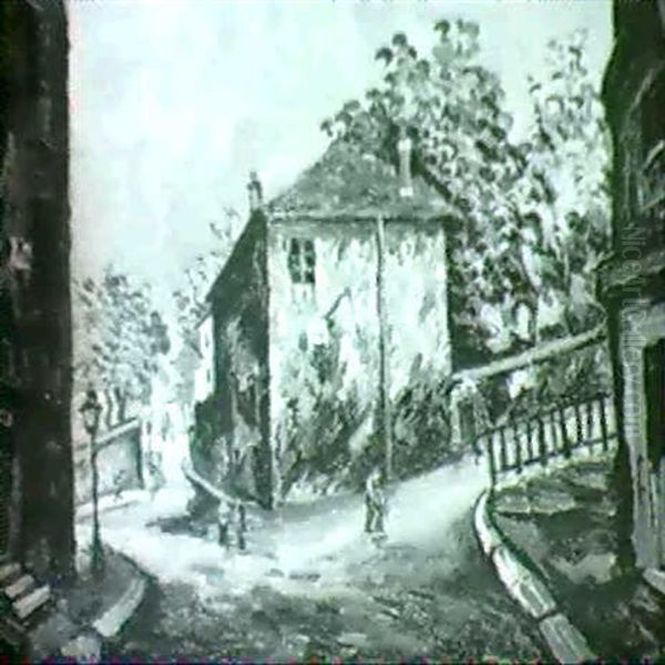 La Maison De Berlioz A Montmartre by Pierre Dumont