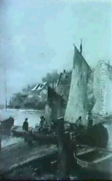 Nofir Aus Helsingfors Oil Painting by Pierre Dumont