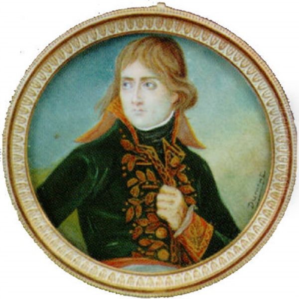 Portrait De Napoleon En Premier Consul Oil Painting by Francois Dumont