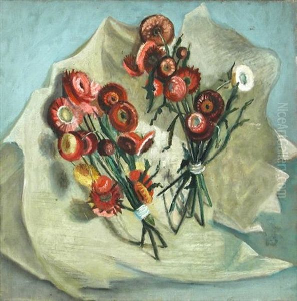 Flower Still Lifes Oil Painting by Florence Dunbar