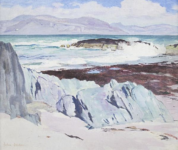 Iona Oil Painting by John Duncan