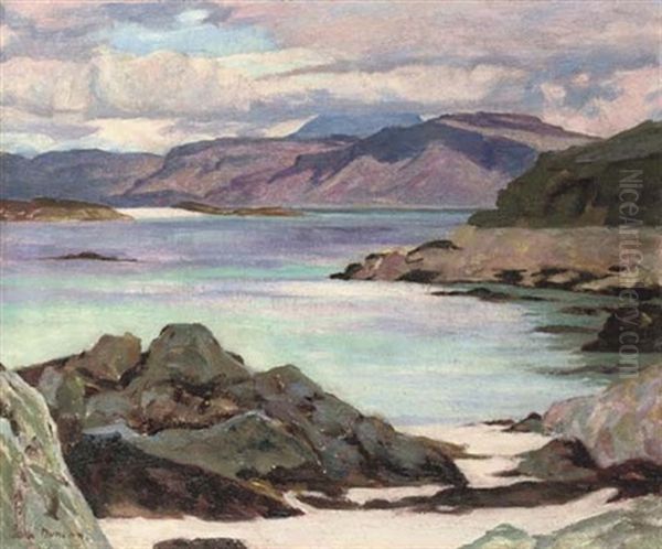 Iona Oil Painting by John Duncan